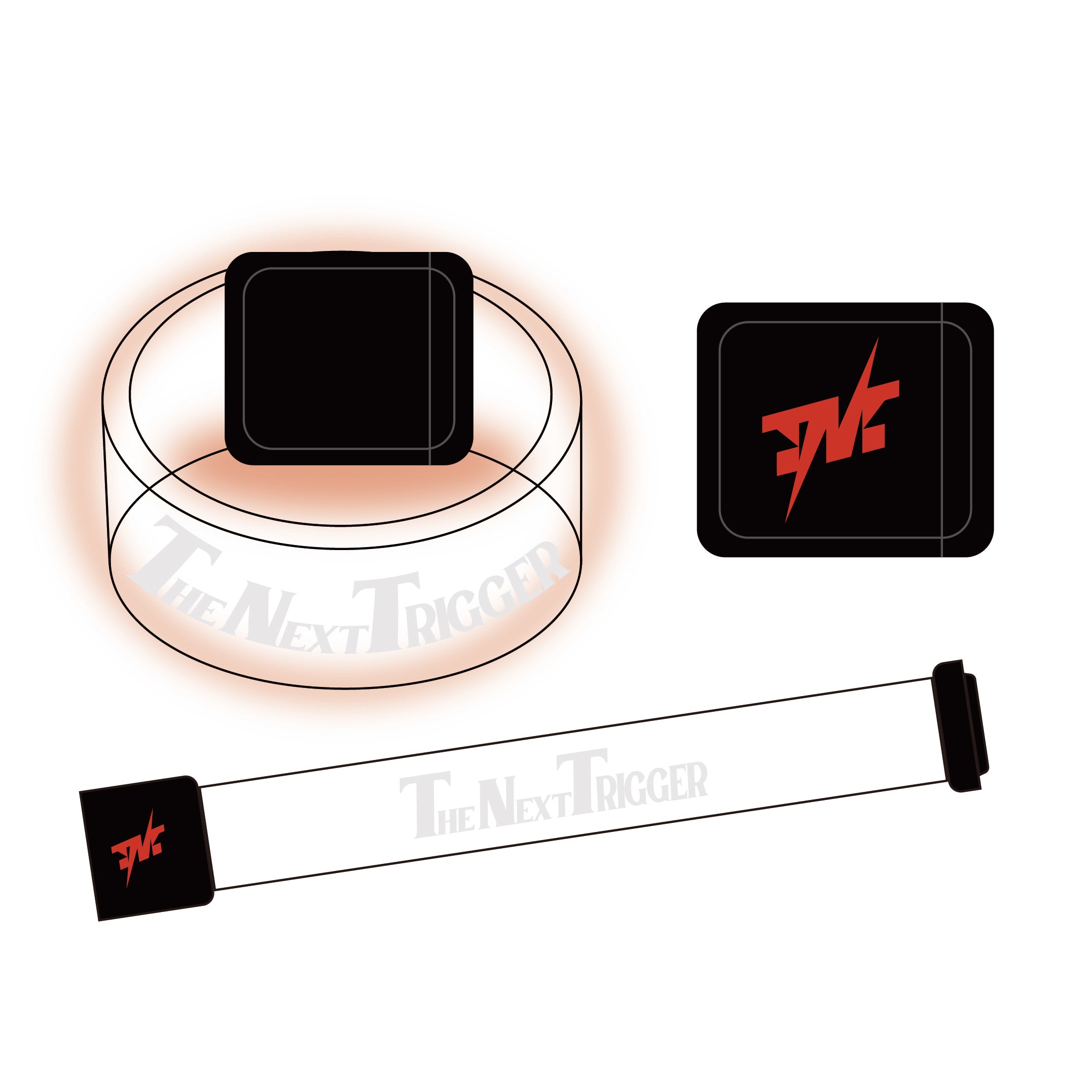 アイナナ TRIGGERトリガー ペンライト バングルライト アイドリッシュセブン アイナナ TRIGGER ペンライト バングルライトセット