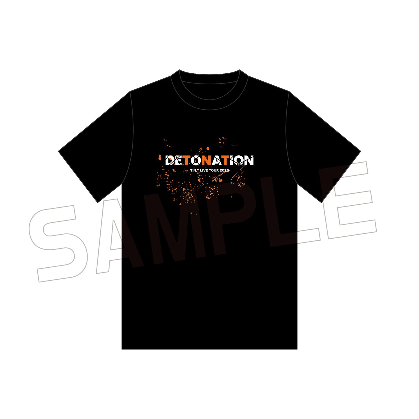 【DETONATION】Tシャツ BLACK