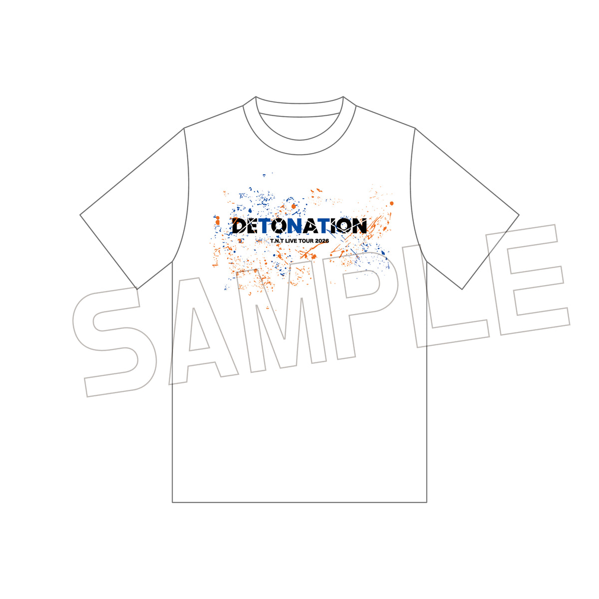 DETONATION】Tシャツ WHITE – T.N.T OFFICIAL SHOP