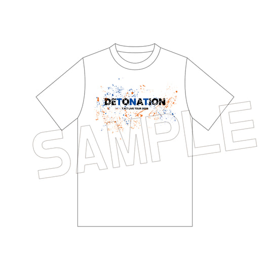 【DETONATION】Tシャツ WHITE